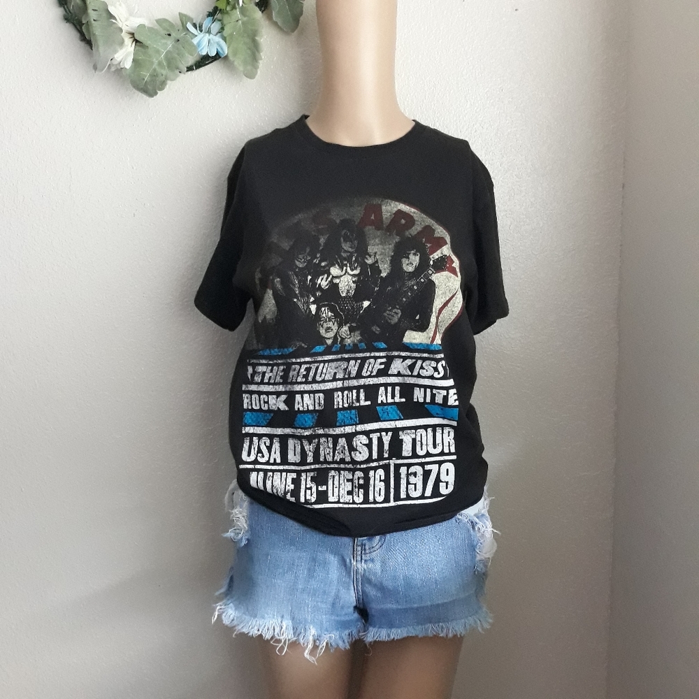 KISS USA Tour 1979 T-Shirt Men's Sz Small